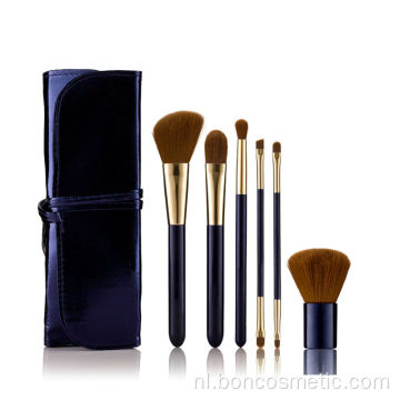 6st Professionele Vegan Cosmetische make-up kwasten set